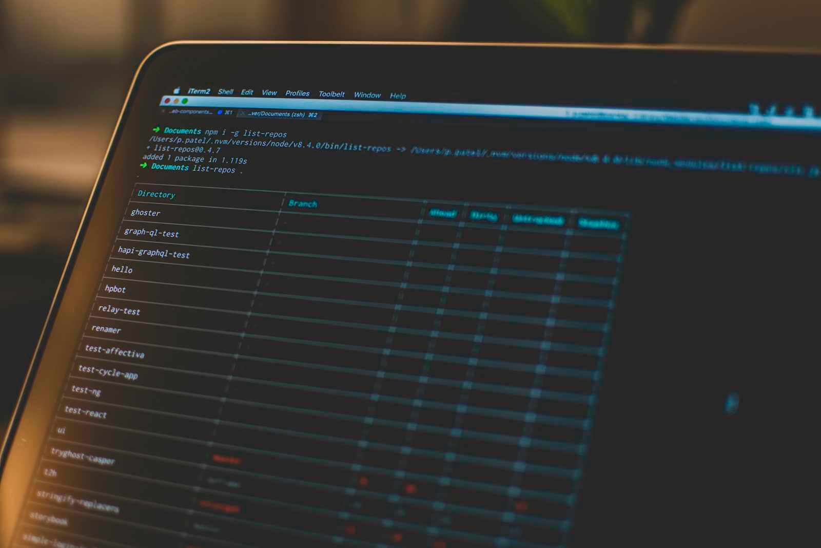 Creating Tabular Representation of Database Indexes using Elixir Mix Task